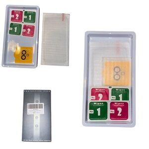 Screen Protector Kit with Cleaning Wipes